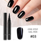 💅Rajoitetun ajan osta 1, saat 1 ilmaiseksi ✨Yhden vaiheen geelikynsi kynä | 3-in-1 ilman päällyslakkaa UV-kynsilakka | Pitkäkestoinen DIY-manikyyrikynä tarkalla kärjellä🎨