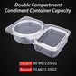🔥LAST DAY PROMOTION - 50%OFF🔥Double Compartment Snack Containers With Lids