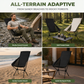 🔥Rock Anywhere Instantly! No-Sag 113kg Foldable Camping Chair