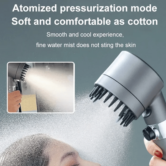 🚿2026 Mega-ale - 50% ALENNUS✨ Monitoiminen suihkupää - Hieronta & ihonhoito, 5 rentoutustilaa, helppo asennus 🛁📦