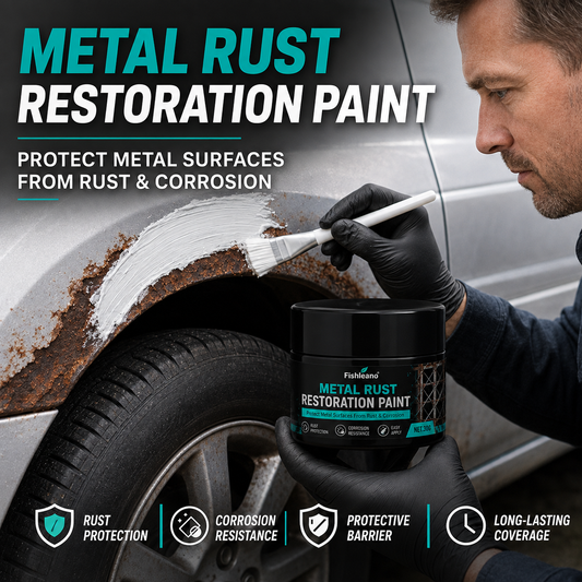 🥳2026 HOT SALE🥳 🔧  Metal Rust Protection Black Repair Paste – Restores rusty gates, railings & tools. Forms protective coating – no need to replace! 🛡️✨