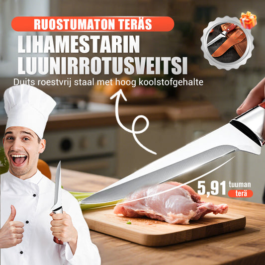 Michelin-kokkien suosittelemat veitset – Premium-veitset 🥩✨ - Täydelliset tarkkaan ja ammattimaiseen leikkaamiseen!