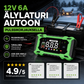 ⏰🔥VAIN RAJOITETUN AJAN – 50% ALENNUS! ⚡ 12V 6A älylaturi autoon pulssikorjauksella – lataa nopeasti, turvallisesti ja pidentää akkusi ikää! 🚗🔋