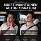 Ergonominen muistivaahtoinen auton niskatuki
