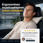 Ergonominen muistivaahtoinen auton niskatuki