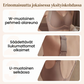 🎁Osta 1, saat 3 pakettia💕Naisten verkkopaita ilman kaaria, säädettävä rintaleveys🌸