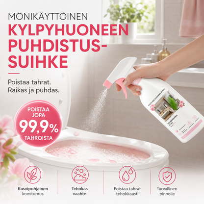 Monikäyttöinen kylpyhuoneen puhdistussuihke