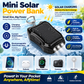 Charge Anywhere Instantly! No-Cord Solar Keychain Power Bank