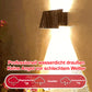 Solarbetriebene Wandlampe