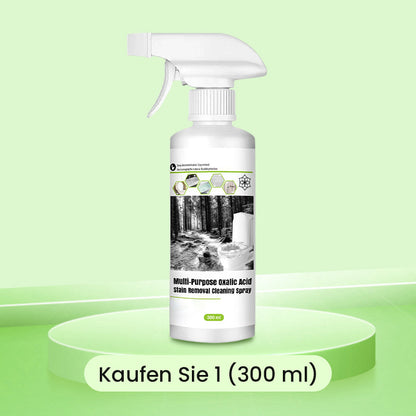 Mehrzweck-Oxalsäure-Fleckenentfernungsspray🔥Kaufen Sie 2 und erhalten Sie 1 gratis