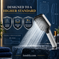 ✨Superale –50 %🔥🚿 Paineistava suihkupää – voimakas veden virtaus ja kylpylämäistä mukavuutta ✨