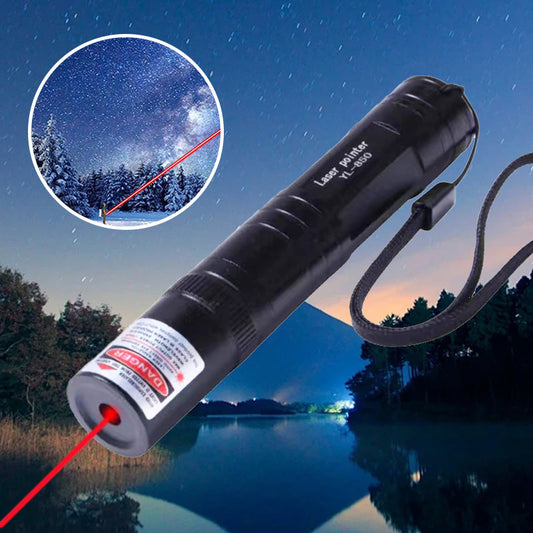 Tehokas yksittäinen laserosoitin taskulamppu