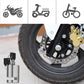 🥳VUODEN 2026 HITTI🥳💞Yli 50 000 myyty! 🔒🏍️ 50 % alennus! Varkaudenestolukko moottoripyörän jarrulevyyn – kestävää terästä, nopea asentaa ja helppo ottaa mukaan. Pidä pyöräsi turvassa, minne ikinä sen pysäköitkin! 🛡️✅