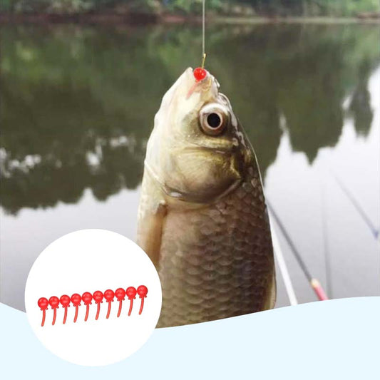 🦈Pehmeä, kelluva matojäljitelmä kalastukseen – Pakkaus sisältää 260 viehettä🎣