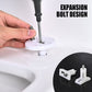 🎉🚽 50% OFF! Stop Wobbly Toilet Seats for Good! 304 Stainless Steel Mounting Bolt Set — Fits Any Toilet, No Tools Needed!