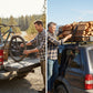 Tie Down Any Cargo Instantly! No-Tangle Auto-Retract Ratchet Strap