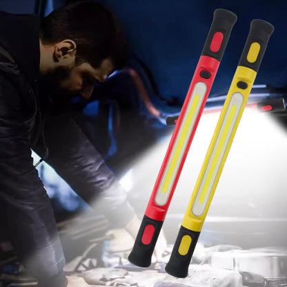 💡 NYT 50% ALENNUS! 🔧 3000 lm LED-työvalo magneettisella alustalla ja ripustuskoukulla – 5200 mAh akku – ihanteellinen korjaamoon, autotalliin ja auton huoltoon, kestävä apuväline kaikissa korjaustöissä 🔋