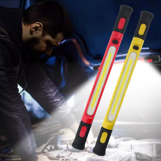 💡 NYT 50% ALENNUS! 🔧 3000 lm LED-työvalo magneettisella alustalla ja ripustuskoukulla – 5200 mAh akku – ihanteellinen korjaamoon, autotalliin ja auton huoltoon, kestävä apuväline kaikissa korjaustöissä 🔋