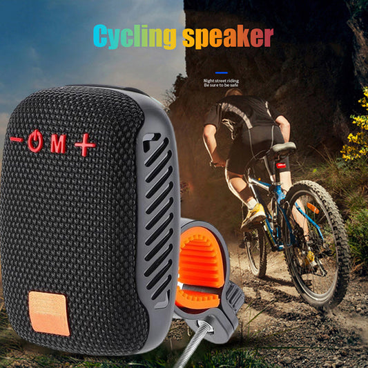 🚲 50% ALE NYT! 🔊 Vesitiiväs Polkupyörän Bluetooth Kaiutin – IPX5, True Wireless Stereo ja MicroSD-tuki, Turvallinen Kiinnitys Mukana 🎵