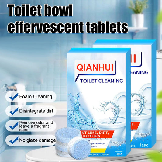 🍋💎Sitruunan tuoksuiset WC-pöntön puhdistustabletit🌟🚽