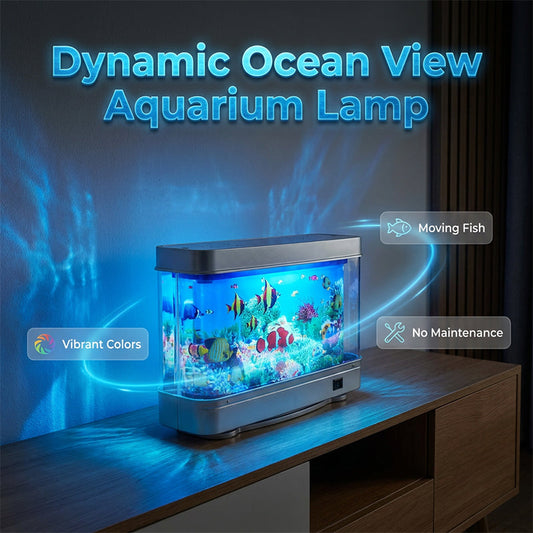 Animoitu meri-LED-yövalo