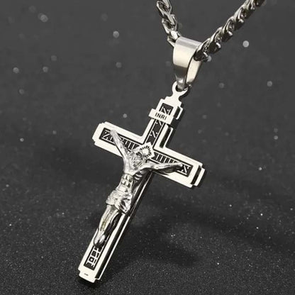 ✝️ Hieno ja ajaton tyylikäs risti-kaulakoru