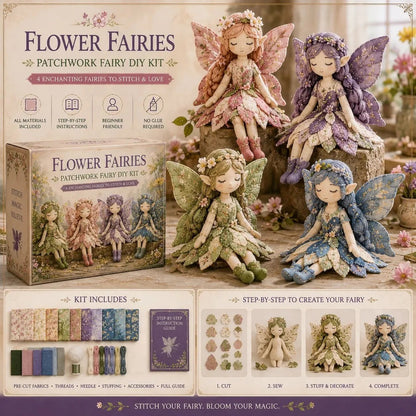 🔥 VIIMEINEN PÄIVÄ 50% ALENNUS 🧵 Keijupalatyö-DIY-kokoelma