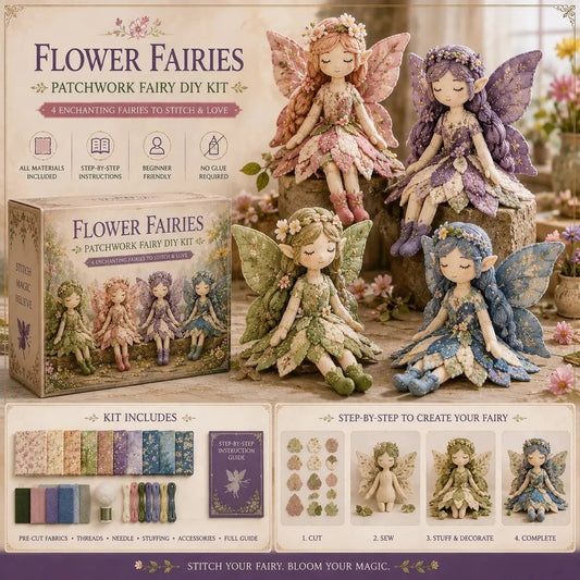 🔥 VIIMEINEN PÄIVÄ 50% ALENNUS 🧵 Keijupalatyö-DIY-kokoelma