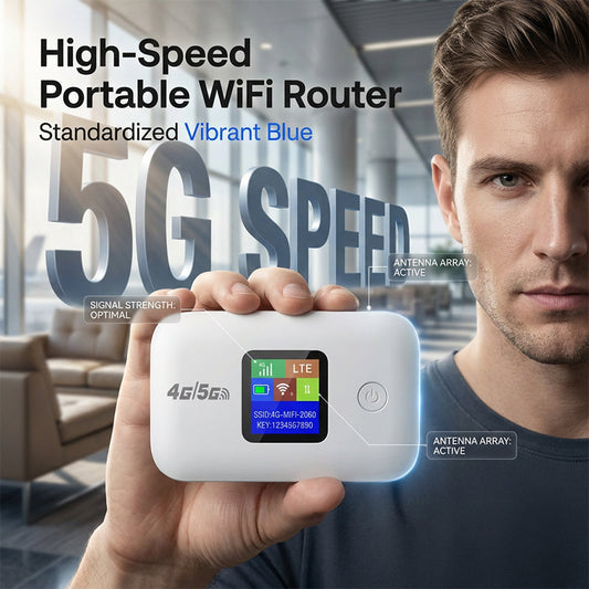Kannettava 4G/5G LTE -mobiili-WiFi-tukiasema