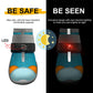 Breathable Dog Paw Protector Boots – Car Interior Scratch Guard & Outdoor Trail Protection with Luminous Design