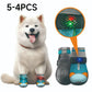 Breathable Dog Paw Protector Boots – Car Interior Scratch Guard & Outdoor Trail Protection with Luminous Design