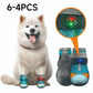 Breathable Dog Paw Protector Boots – Car Interior Scratch Guard & Outdoor Trail Protection with Luminous Design