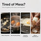 🍳 OSTA 1 SAA 1 ILMAISEKSI! ✨ Kaksoisonteloinen Mikroaaltouunimunakokkeli – Nopea Öljytön Kypsennys, Elintarvikelaatuinen PP & Monipuolinen Keittiöväline 💫