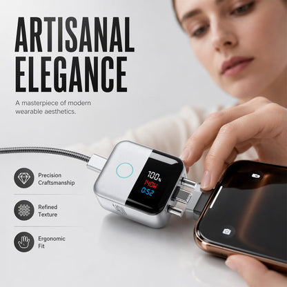 ⚡USB-C älykäs lataussuoja LED-näytöllä