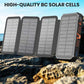 📢📢40% OFF !! ⏰20000mAh Solar Power Bank With LED Flashlight