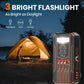 📢📢40% OFF !! ⏰20000mAh Solar Power Bank With LED Flashlight
