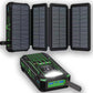 📢📢40% OFF !! ⏰20000mAh Solar Power Bank With LED Flashlight