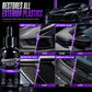 Car Plastic Restorer and Crystal Coating Agent
