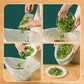 🥬50% OFF NOW! No-Mess Fine Mesh Nylon Strain Bag – Reusable Food Filter Bag for Squeezing Vegetable Water, Straining Juice, Nut Milk & Dumpling Filling, Drawstring Food Strainer Bag for Kitchen