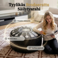 Monikäyttöinen pyöreä säilytysistuin – tyylikäs ja käytännöllinen!
