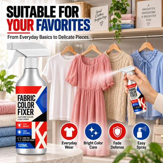 Effective Clothing Color Fixing Spray