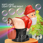 🎄 50% OFF🎅 | Funny Santa Bubble Blowing Machine – Music, Lights & Christmas Bubble Fun