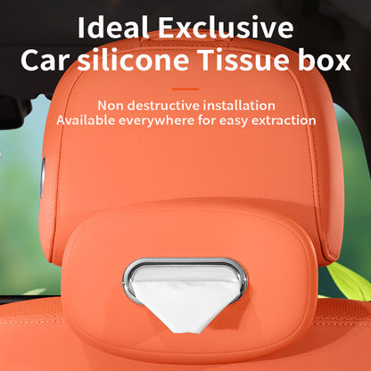 ✨50% OFF! 🚗 Car Headrest Tissue Holder – Keep Tissues Within Easy Reach & Your Car Interior Neat ✨