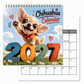 🐶 Chihuahua 12-Month Wall Calendar