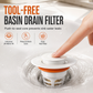 Universal Up Bathroom Sink Drain Plug