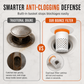 Universal Up Bathroom Sink Drain Plug
