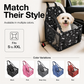 Breathable Pet Car Booster Seat Waterproof Travel Carrier Dog Hanging Bag