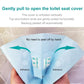 No-Peel Adhesive Disposable Toilet Seat Covers