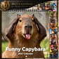 🎁💝Hauska Capybara-kalenteri 2027