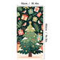 🎄 Jouluinen ovikoriste – 90 × 180 cm